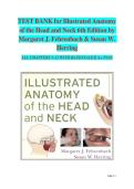 Illustrated Anatomy of the Head and Neck 6th Edition Test Bank &ndash; Fehrenbach & Herring &vert; 2026 Exam Prep A&plus;