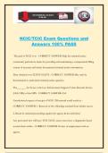 NCIC&sol;TCIC Exam Questions and Answers 100&percnt; PASS