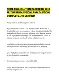 NBME FULL SOLUTION PACK EXAM 2026 TEST PAPER QUESTIONS AND SOLUTIONS COMPLETE AND VERIFIED
