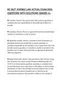 NC BLET JUVENILE LAW ACTUAL EXAM 2026 QUESTIONS WITH SOLUTIONS GRADED A&plus;