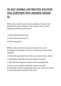 NC BLET JUVENILE LAW PRACTICE SOLUTION 2026 QUESTIONS WITH ANSWERS GRADED A&plus;