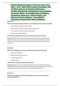RELIAS Medical-Surgical Telemetry Exam Prep 2026 &vert; 220&plus; High-Yield Practice Questions with Verified Answers & Detailed Rationales &vert; Cardiac Monitoring&comma; Dysrhythmia Interpretation&comma; Telemetry Strips&comma; Acute Med-Surg Conditions&comma; Emergency Response&comma; Patient Sa
