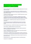 Massachusetts Pesticide Exam Graded A&plus; Latest Update