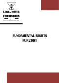 FUR2601&lowbar;Fundamental Rights&lowbar;Comprehensive Summary 