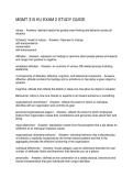 MGMT 310 KU EXAM 2 STUDY GUIDE