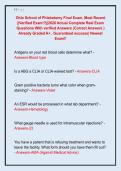 Ohio School of Phlebotomy Final Exam&comma; Most Recent  &vert;&vert;Verified Exam&excl;&excl;&excl;&vert;&vert;2026 Actual Complete Real Exam  Questions With verified Answers &lpar;Correct Answers &rpar;  Already Graded A&plus; &comma; Guaranteed success&vert; Newest  Exam&excl;&excl;