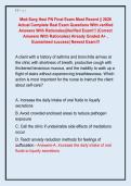 Med-Surg Hesi PN Final Exam Most Recent &vert;&vert; 2026  Actual Complete Real Exam Questions With verified  Answers With Rationales&vert;&vert;Verified Exam&excl;&excl;&excl; &lpar;Correct  Answers With Rationales&rpar; Already Graded A&plus; &comma;  Guaranteed success&vert; Newest Exam&excl;&excl;&excl;