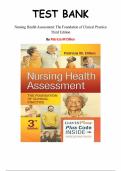 Nursing Health Assessment&colon; The Foundation of Clinical Practice &ndash; Patricia M&period; Dillon &lpar;3rd Edition&rpar; &ndash; Complete Test Bank Chapters 1&ndash;27