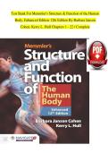 Test Bank For Memmler's Structure & Function of the Human Body&comma;