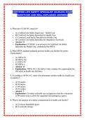Certified Life Safety Specialist &lpar;CLSS-HC&rpar; Exam Questions and Well Explained Answers