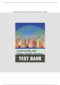 Community and Public Health Nursing 10th Edition Rector &ndash; Complete Test Bank with Verified Answers & Rationales