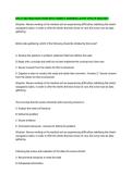 NP4 &lpar;1-50&rpar; EXAM QUESTIONS WITH CORRECT ANSWERS LATEST UPDATE 2026&sol;2027