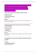 Combat Medic Certification Examination  Exam  Questions And Correct Answers &lpar;Verified  Answers&rpar; Plus Rationales 2025&sol;2026 Q&A  &vert;Already graded A&plus;