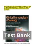 Clinical Immunology and Serology&colon; A Laboratory Perspective &lpar;5th Edition&rpar; - Test Bank