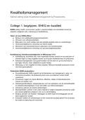 Samenvatting Kwaliteitsmanagement