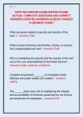 USPS SSA WINDOW EXAM&vert;&vert;VERIFIED EXAMS  &vert;ACTUAL COMPLETE QUESTIONS AND CORRECT  ANSWERS &lpar;VERIFIED ANSWERS&rpar; ALREADY GRADED  A&plus;&vert;&vert;NEWEST EXAM&excl;&excl;&excl; 