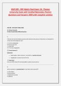 NUR 509 - FNP Adults Final Exam QUESTIONS AND 100&percnt; CORRECT