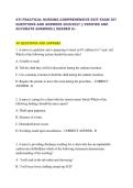 ATI PRACTICAL NURSING COMPREHENSIVE EXIT EXAM 367  QUESTIONS AND ANSWERS 2026&sol;2027 &vert;&vert; VERIFIED AND   ACCURATE ANSWERS &vert;&vert; GRADED A&plus; 