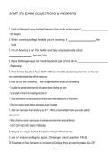 SPMT 370 EXAM 2 QUESTIONS & ANSWERS
