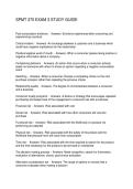 SPMT 370 EXAM 3 STUDY GUIDE