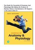 Test Bank for Essentials of Anatomy and Physiology 8th Edition by Frederic H&period; Martini&comma; Edwin F&period; Bartholomew&vert; 9780135203804&vert; All Chapters 1-20&vert; LATEST