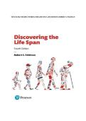  Discovering the Life Span 4th Edition Feldman &vert; Complete Test Bank