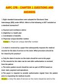AAPC CPB - BUNDLED EXAMS &lpar;Latest 2026 &sol; 2027 Update&rpar; Questions and Verified Answers &vert; 100&percnt; Correct &vert; Grade A&plus; AAPC CPB Certified Professional Biller Exam Prep &vert; Chapter 1&ndash;13 Quizzes & Reviews &lpar;Ch&period; 1&comma; 2&comma; 4&comma; 9&comma; 11&comma; 12&comma; 13&rpar; &vert; 100&percnt; Correct Answers &vert; CPB Certi