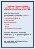 CPAR - QUIZ EXAM&comma; MOST RECENT EXAM 2026  ACTUAL COMPLETE REAL VERIFIED EXAM  QUESTIONS AND CORRECT ANSWERS &lpar;VERIFIED  ANSWERS&rpar; ALREADY GRADED A&plus; &vert;&vert;NEWEST EXAM&excl;&excl;&excl; 