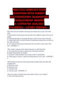 WGU C214 COMPLETE EXAM QUESTIONS WITH CORRECT SOLUTIONS&vert;&vert;100&percnt; GUARANTEED PASS&vert;&vert;ALREADY GRADED A&plus;&vert;&vert;UPDATED 2026&sol;2027 SYLLABUS&vert;&vert;<<LATEST VERSION>>