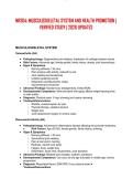 NR304&colon; MUSCULOSKELETAL SYSTEM AND HEALTH PROMOTION &vert; VERIFIED STUDY &vert; 2026 UPDATES