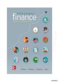 Test Bank with Complete Answer Guide &ndash; Focus on Personal Finance &lpar;12th Edition&rpar; By Jack Kapoor&comma; Les Dlabay&comma; Robert J&period; Hughes & Melissa Hart &vert; All Chapters Covered &vert; Rated A&plus; &vert; Latest Edition