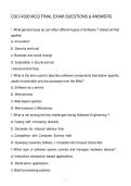 CSCI 4330 MCQ FINAL EXAM QUESTIONS & ANSWERS