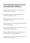 MIS 320 WWU EXAM 2 PRACTICE SOLUTION 2026 SOLVED ITEMS CONFIRMED A&plus;