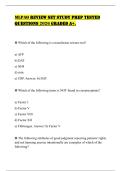 MLPAO REVIEW SET STUDY PREP TESTED QUESTIONS 2026 GRADED A&plus;&period;