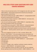 A PACKAGE DEAL FOR WGU D351 EXAM VERSIONS &lpar;ALL YOU NEED FOR A GUARANTEED PASS A&plus;&rpar; GOOD LUCK &excl;