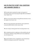 MN 576 PRACTICE SCRIPT 2026 QUESTIONS AND ANSWERS GRADED A&plus;