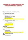 NR304 WEEK 6 MALE GENITOURINARY SYSTEM STUDY GUIDE &vert; VERIFIED STUDY &vert; 100&percnt; CORRECT &vert; 2026 UPDATES