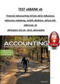 Test bank for financial accounting tools for business decision making 10th edition