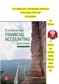 Test Bank for Fundamental Financial Accounting Concepts 11th Edition by Thomas Edmonds&comma; Philip Olds&comma; Christopher Edmonds