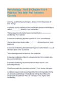 Psych 387 Unit 3 Operant Reinforcement Test With 100&percnt; Correct Answers