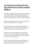 UHC EVENTS BASICS CERTIFICATION EXAM 2026 QUESTIONS WITH COMPLETE ANSWERS GRADED A&plus;