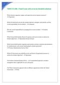 NIMS IS-100c&period; Final Exam with accurate detailed solutions