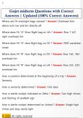 Gojet midterm Questions with Correct  Answers &vert; Updated &lpar;100&percnt; Correct Answers&rpar;