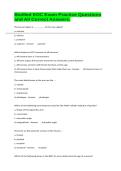 BioMed EOC Exam Practice Questions and All Correct Answers&period;