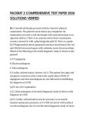 PACKRAT 2 COMPREHENSIVE TEST PAPER 2026 SOLUTIONS VERIFIED