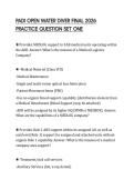 PADI OPEN WATER DIVER FINAL 2026 PRACTICE QUESTION SET ONE