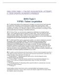 WGU D354 TASK 1 &vert; TALENT ACQUISITION &vert; ATTEMPT 2 &vert; 2026 UPDATE &lpar;ALREADY&rpar; PASSED&excl;&excl;