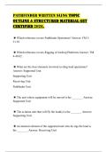 PATHFINDER WRITTEN SLING TOPIC OUTLINE & STRUCTURED MATERIAL GET CERTIFIED 2026&period;