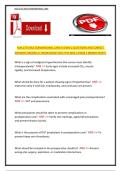Multidimensional Care IV &ndash; NUR 2755 &ndash; Exam 2 Questions and Correct Answers &lpar;A&plus; graded&comma; Brand New&rpar; &ndash; Rasmussen