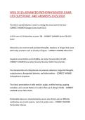 WGU D115 ADVANCED PATHOPHYSIOLOGY EXAM 283 QUESTIONS  AND ANSWERS 2025&sol;2026&comma;100&percnt;CORRECT
